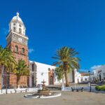 Church in Teguise town square