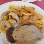 El Patio Steak with Peppercorn Sauce